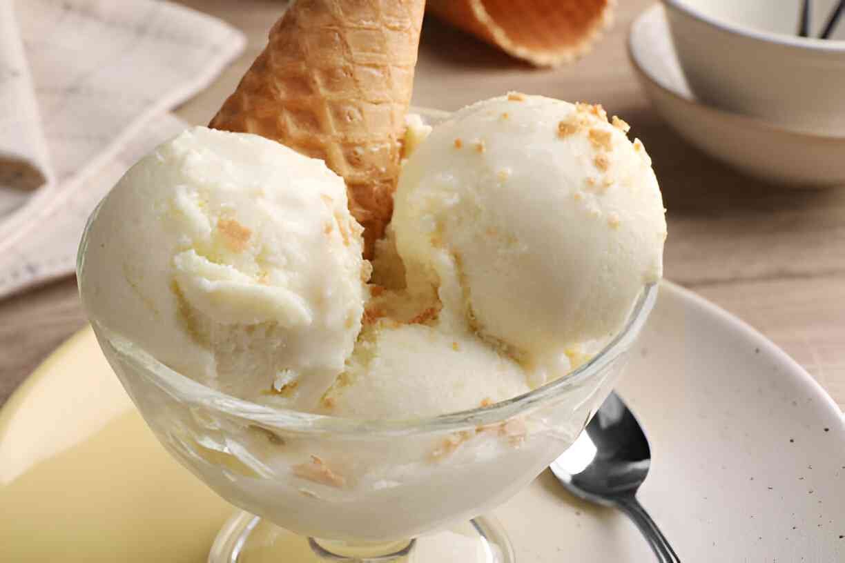 Pampered Chef Homemade Vanilla Ice Cream - Ice Cream